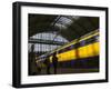 Train at Central Station, Amsterdam, Netherlands-Keren Su-Framed Photographic Print