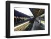 Train at Platform, Kandy Train Station, Kandy, Sri Lanka, Asia-Simon Montgomery-Framed Photographic Print