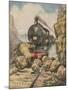 Train Bandits Foiled, C20-Alfredo Ortelli-Mounted Art Print