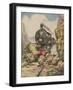 Train Bandits Foiled, C20-Alfredo Ortelli-Framed Art Print