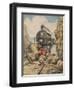 Train Bandits Foiled, C20-Alfredo Ortelli-Framed Art Print