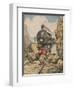 Train Bandits Foiled, C20-Alfredo Ortelli-Framed Art Print