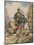 Train Bandits Foiled, C20-Alfredo Ortelli-Mounted Art Print