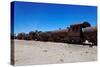 Train Boneyard, Salar De Uyuni, Bolivia, South America-Guido Amrein-Stretched Canvas