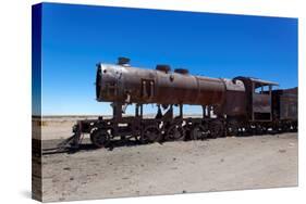 Train Boneyard, Salar De Uyuni, Bolivia, South America-Guido Amrein-Stretched Canvas