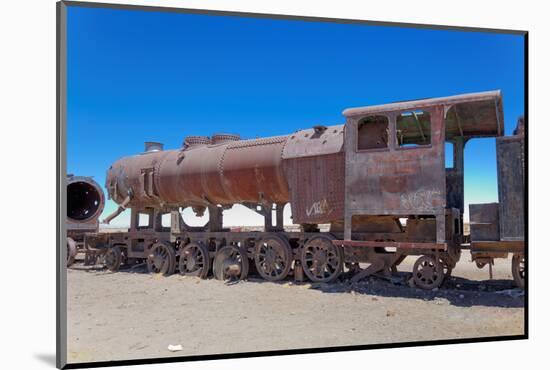 Train Boneyard, Salar De Uyuni, Bolivia, South America-Guido Amrein-Mounted Photographic Print