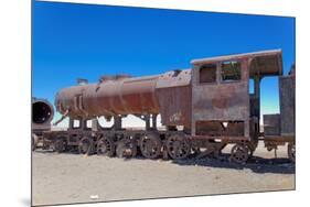 Train Boneyard, Salar De Uyuni, Bolivia, South America-Guido Amrein-Mounted Photographic Print