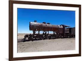 Train Boneyard, Salar De Uyuni, Bolivia, South America-Guido Amrein-Framed Photographic Print