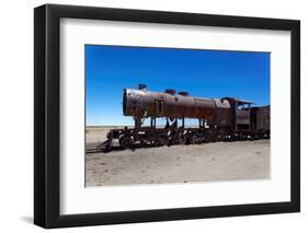 Train Boneyard, Salar De Uyuni, Bolivia, South America-Guido Amrein-Framed Photographic Print