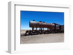 Train Boneyard, Salar De Uyuni, Bolivia, South America-Guido Amrein-Framed Photographic Print