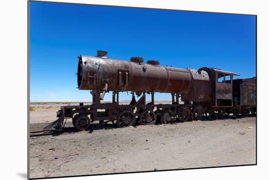 Train Boneyard, Salar De Uyuni, Bolivia, South America-Guido Amrein-Mounted Photographic Print