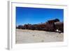 Train Boneyard, Salar De Uyuni, Bolivia, South America-Guido Amrein-Framed Photographic Print