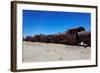 Train Boneyard, Salar De Uyuni, Bolivia, South America-Guido Amrein-Framed Photographic Print