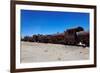 Train Boneyard, Salar De Uyuni, Bolivia, South America-Guido Amrein-Framed Photographic Print