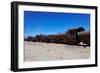 Train Boneyard, Salar De Uyuni, Bolivia, South America-Guido Amrein-Framed Photographic Print