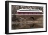 Train Bridge, Kansas, USA-Michael Scheufler-Framed Premium Photographic Print