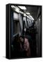 Train by Night, Hangzhou, China-null-Framed Stretched Canvas
