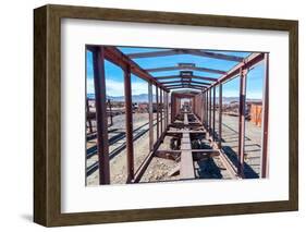 Train Carriage Remains-jkraft5-Framed Photographic Print