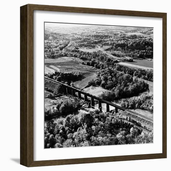 Train Carrying Body of President Franklin D. Roosevelt to Washington-null-Framed Photographic Print