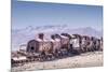 Train Cemetery (Cementerio De Trenes), an Abandoned Train-Kim Walker-Mounted Photographic Print