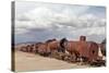 Train Cemetery, Uyuni, Bolivia-zanskar-Stretched Canvas