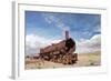 Train Cemetery, Uyuni, Bolivia-zanskar-Framed Photographic Print