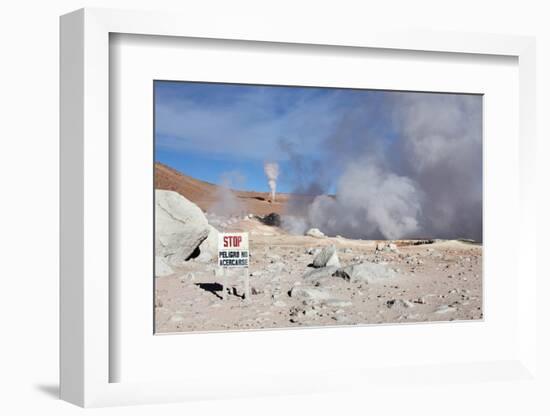 Train Cemetery, Uyuni, Bolivia-zanskar-Framed Photographic Print