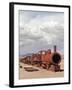 Train Cemetery, Uyuni, Bolivia-zanskar-Framed Photographic Print