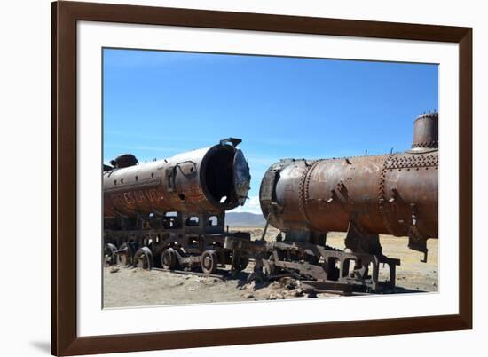 Train Cemetery-xolct-Framed Photographic Print