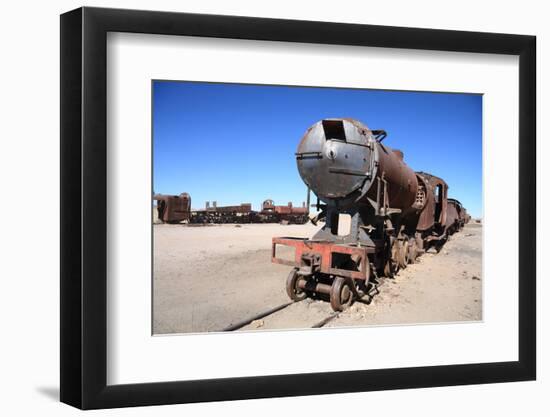 Train Cemetery-tkv-Framed Photographic Print