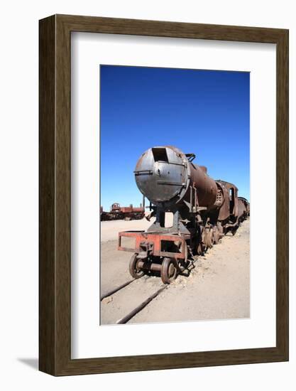 Train Cemetery-tkv-Framed Photographic Print