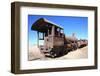 Train Cemetery-tkv-Framed Photographic Print