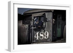 Train Conductor II-Kathy Mahan-Framed Photographic Print