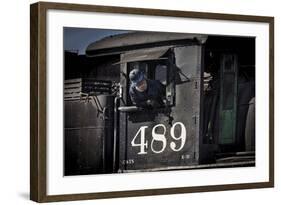Train Conductor II-Kathy Mahan-Framed Photographic Print