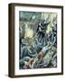 Train Crash on Paris Metro (Aug 1903)-null-Framed Giclee Print