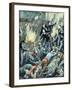 Train Crash on Paris Metro (Aug 1903)-null-Framed Giclee Print