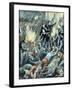 Train Crash on Paris Metro (Aug 1903)-null-Framed Giclee Print