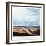 Train Crossing Chat Moss, Lancashire, 1831-Henry Pyall-Framed Giclee Print