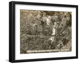 Train Crossing Stoney Creek on the Cairns Railway, Queensland, Australia-null-Framed Photographic Print