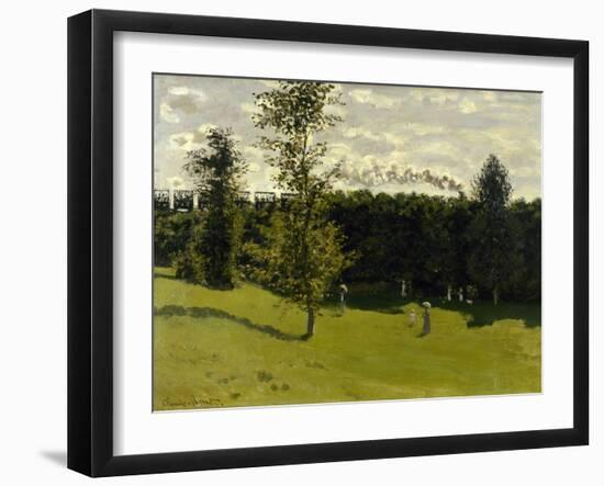 Train dans la campagne-Claude Monet-Framed Giclee Print