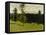 Train dans la campagne-Claude Monet-Framed Stretched Canvas