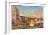 Train Depot, Albuquerque, New Mexico-null-Framed Art Print