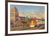 Train Depot, Albuquerque, New Mexico-null-Framed Premium Giclee Print