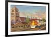 Train Depot, Albuquerque, New Mexico-null-Framed Premium Giclee Print