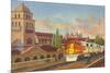 Train Depot, Albuquerque, New Mexico-null-Mounted Premium Giclee Print