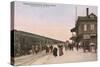 Train Depot, Ashland, Oregon-null-Stretched Canvas