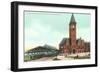 Train Depot, Milwaukee, Wisconsin-null-Framed Art Print