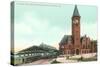 Train Depot, Milwaukee, Wisconsin-null-Stretched Canvas