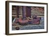 Train Details I-Kathy Mahan-Framed Art Print