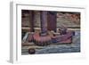 Train Details I-Kathy Mahan-Framed Art Print